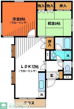 マ・メゾンの物件間取画像